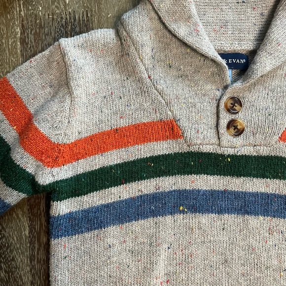 SOLD Andy + Evan Preppy spectacled sweater - Picture 6 of 9
